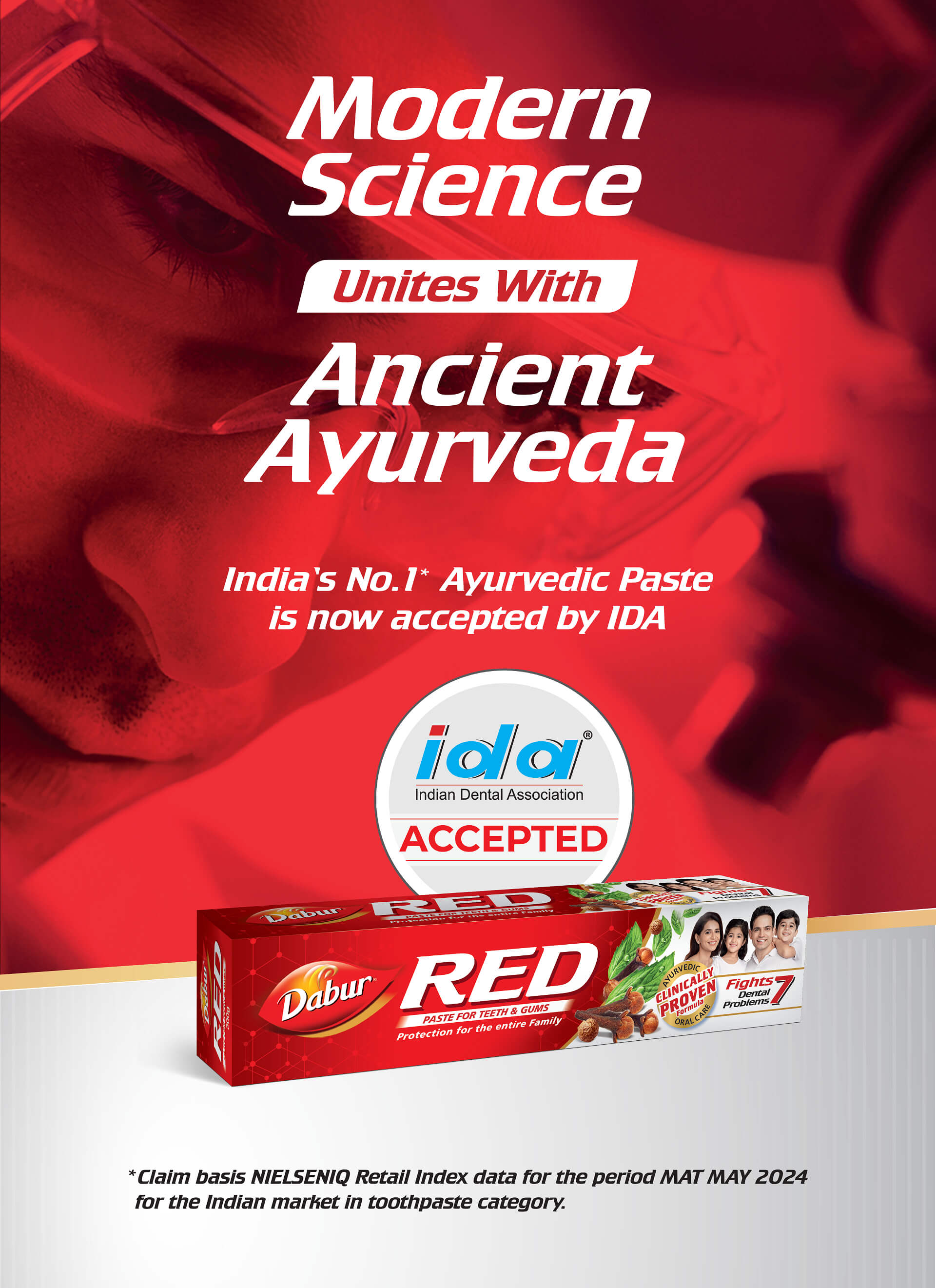India's No 1 Ayurvedic Dabur Red Paste