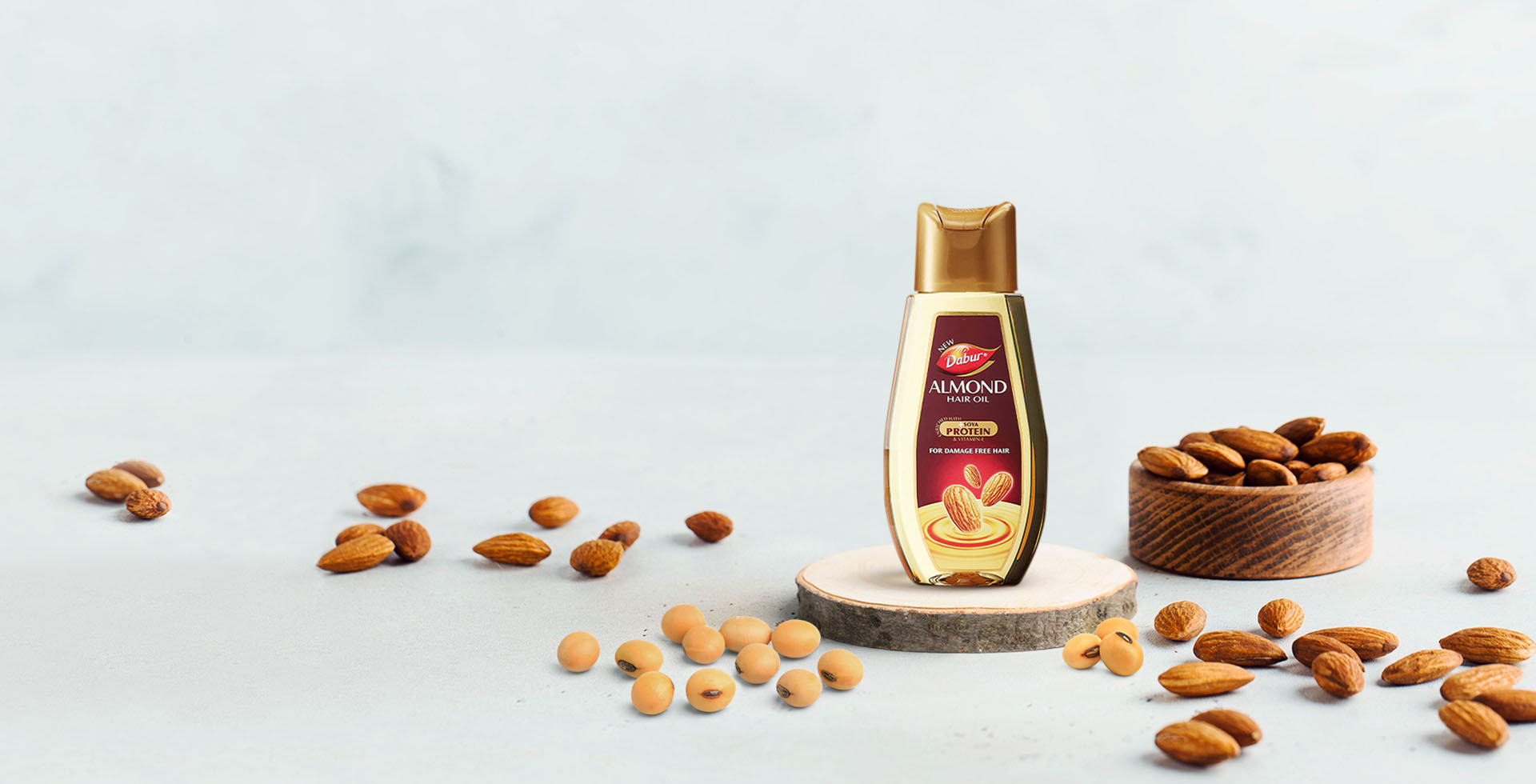 Dabur Almond Oil - Hair Oil For Dry & Damaged Hair | Dabur